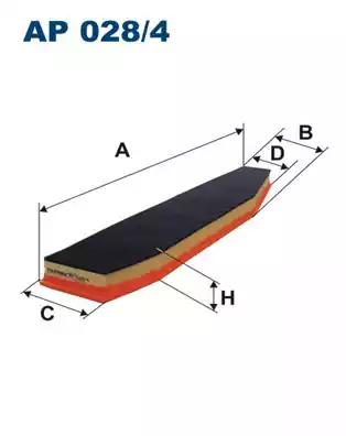 Воздушный фильтр AP0284 WIX FILTERS