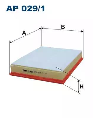 Воздушный фильтр AP0291 WIX FILTERS