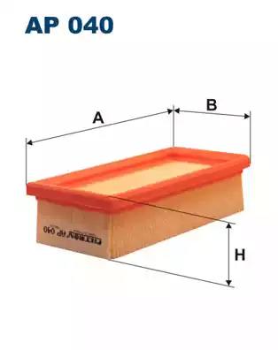 Воздушный фильтр AP040 WIX FILTERS