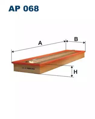 Воздушный фильтр AP068 WIX FILTERS