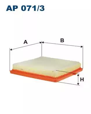 Воздушный фильтр AP0713 WIX FILTERS