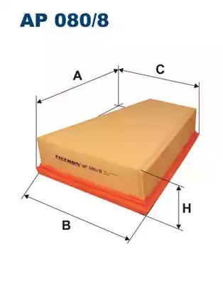 Воздушный фильтр AP0808 WIX FILTERS