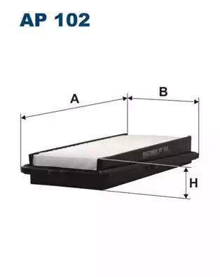Воздушный фильтр AP102 WIX FILTERS
