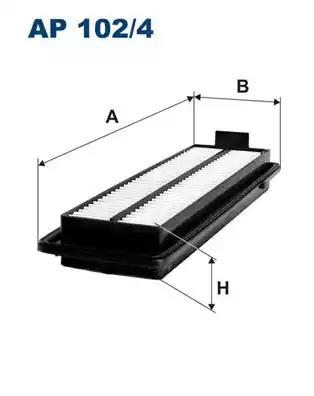 Воздушный фильтр AP1024 WIX FILTERS