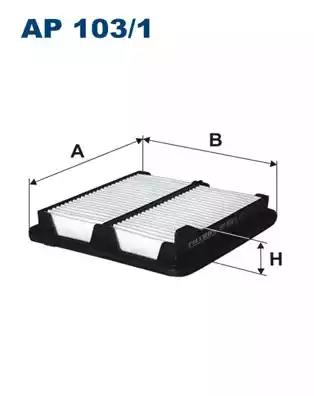 Воздушный фильтр AP1031 WIX FILTERS