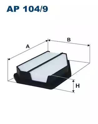 Воздушный фильтр AP1049 WIX FILTERS