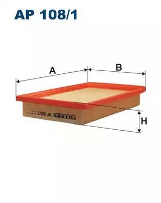 Воздушный фильтр AP1081 WIX FILTERS