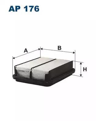 Воздушный фильтр AP176 WIX FILTERS