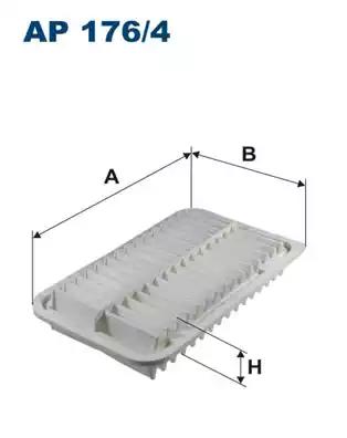 Воздушный фильтр AP1764 WIX FILTERS
