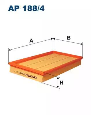 Воздушный фильтр AP1884 WIX FILTERS