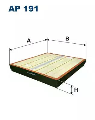 Повітряний фільтр AP191 WIX FILTERS
