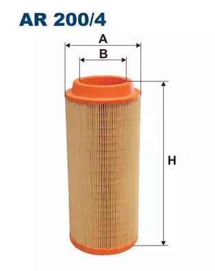 Воздушный фильтр AR2004 WIX FILTERS