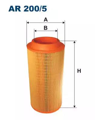 Воздушный фильтр AR2005 WIX FILTERS