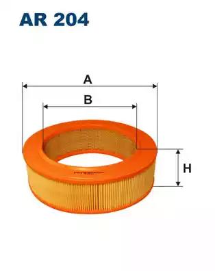 Воздушный фильтр AR204 WIX FILTERS