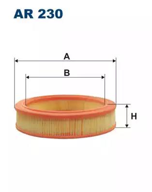 Воздушный фильтр AR230 WIX FILTERS
