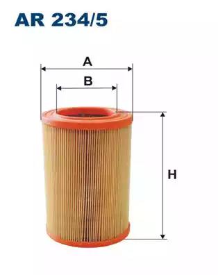 Воздушный фильтр AR2345 WIX FILTERS