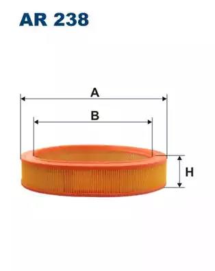 Воздушный фильтр AR238 WIX FILTERS