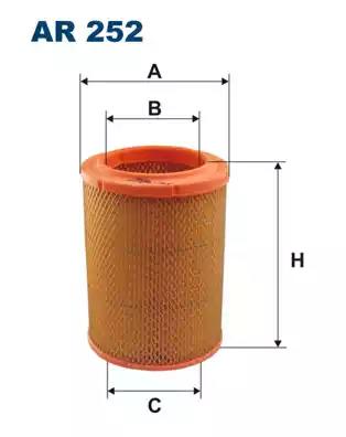Воздушный фильтр AR252 WIX FILTERS