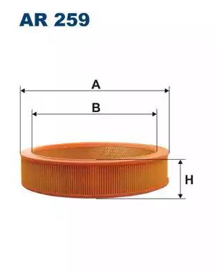 Повітряний фільтр AR259 WIX FILTERS