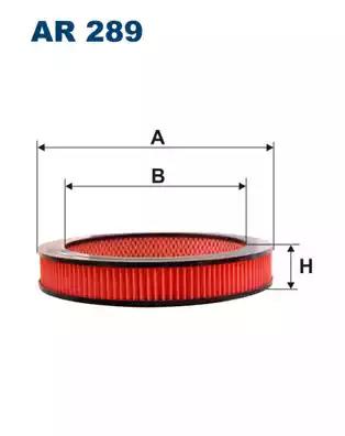 Повітряний фільтр AR289 WIX FILTERS