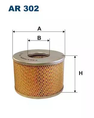 Воздушный фильтр AR302 WIX FILTERS