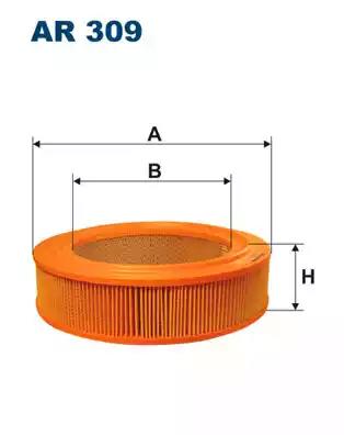 Повітряний фільтр AR309 WIX FILTERS