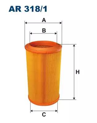 Воздушный фильтр AR3181 WIX FILTERS