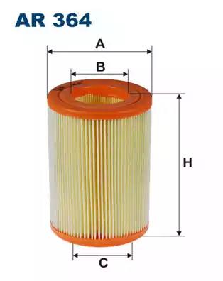 Воздушный фильтр AR364 WIX FILTERS