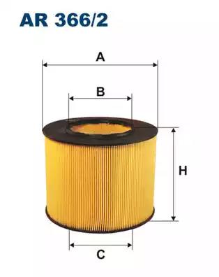 Воздушный фильтр AR3662 WIX FILTERS