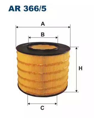 Воздушный фильтр AR3665 WIX FILTERS