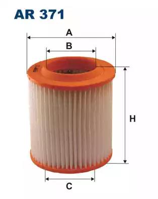 Воздушный фильтр AR371 WIX FILTERS