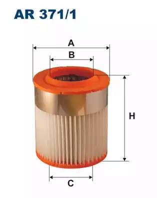Воздушный фильтр AR3711 WIX FILTERS