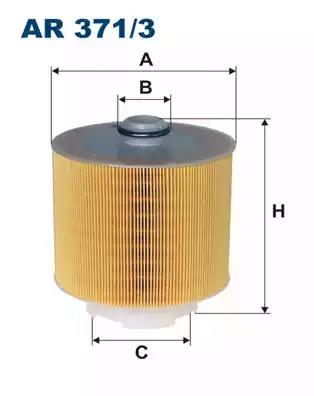 Воздушный фильтр AR3713 WIX FILTERS
