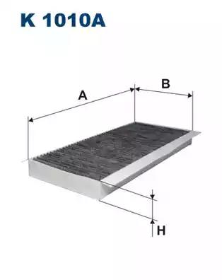 Фильтр воздух во внутренном пространстве K1010A WIX FILTERS