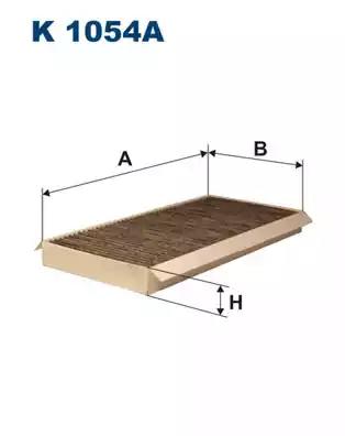 Фильтр воздух во внутренном пространстве K1054A WIX FILTERS