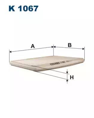 Фільтр салону K1067 WIX FILTERS