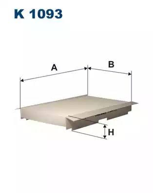 Фильтр воздух во внутренном пространстве K1093 WIX FILTERS