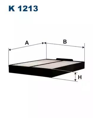 Фильтр воздух во внутренном пространстве K1213 WIX FILTERS