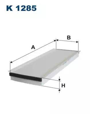 Фільтр, повітря у салоні K1285 WIX FILTERS