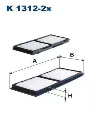 Фильтр воздух во внутренном пространстве K13122X WIX FILTERS