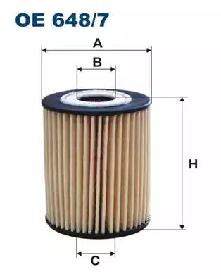 Масляный фильтр OE6487 WIX FILTERS