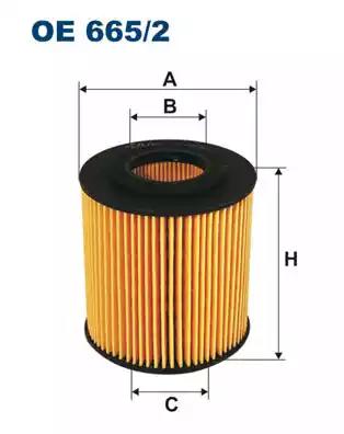 Масляный фильтр OE6652 WIX FILTERS
