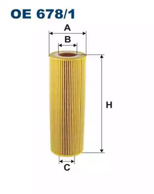 Масляный фильтр OE6781 WIX FILTERS