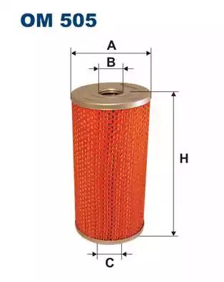 Масляный фильтр OM505 WIX FILTERS