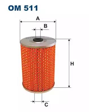 Масляный фильтр OM511 WIX FILTERS