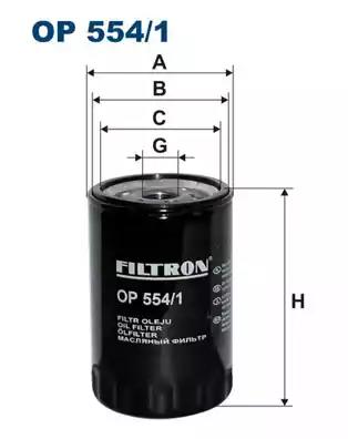 Масляный фильтр OP5541 WIX FILTERS