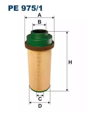 Топливный фильтр PE9751 WIX FILTERS