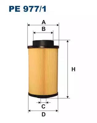 Топливный фильтр PE9771 WIX FILTERS