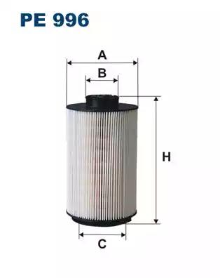 Топливный фильтр PE996 WIX FILTERS