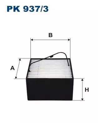Топливный фильтр PK9373 WIX FILTERS